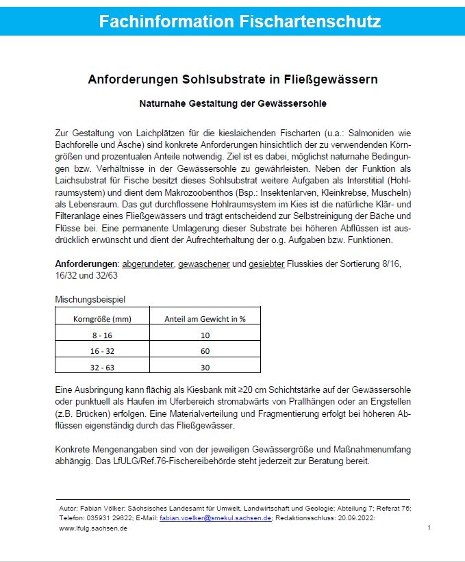 Anforderungen an das Sohlsubstrat